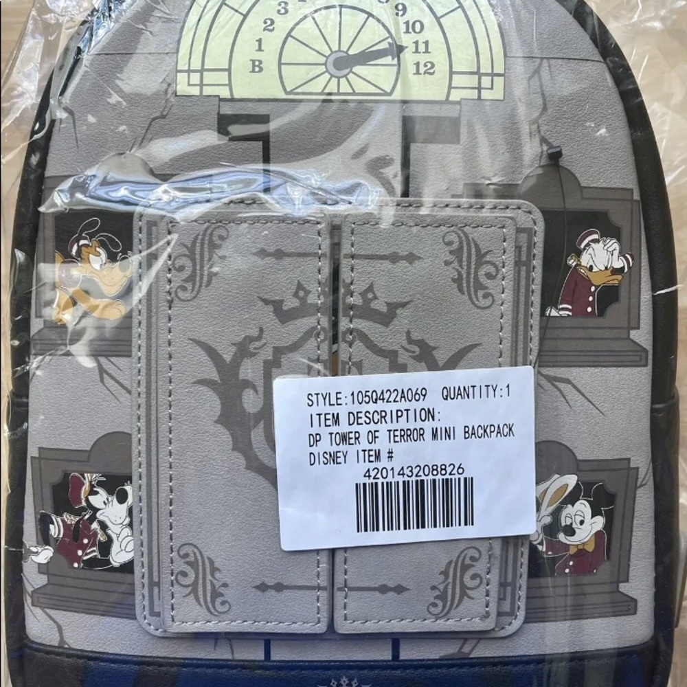 Disney Loungefly Tower of Terror Backpack NEW